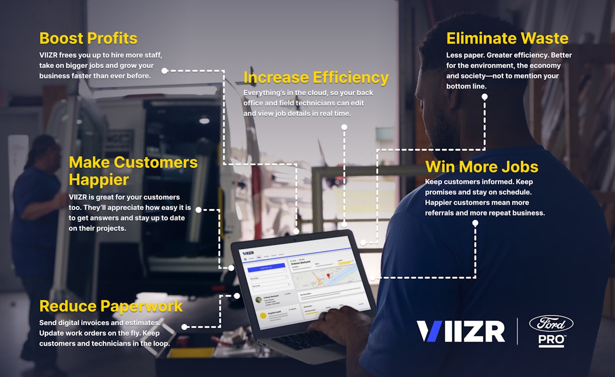 Lower the paperwork with Ford’s new Viizr Digital Device for small companies