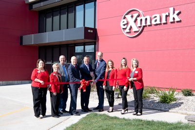 exmark ribbon cutting