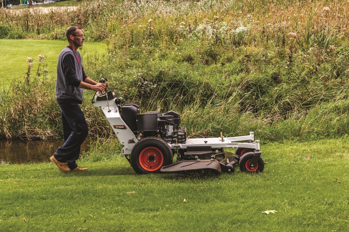 Bobcat lawn store mower