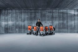 New dust extractor line by Husqvarna