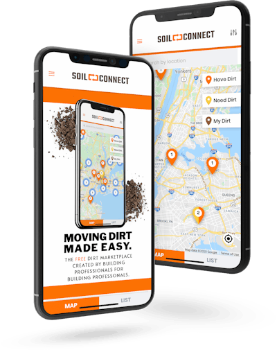 Soil Connect App for buying and selling dirt and aggregate