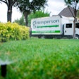 Grassperson landscaping truck