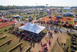 Drone shot of Equip Exposition