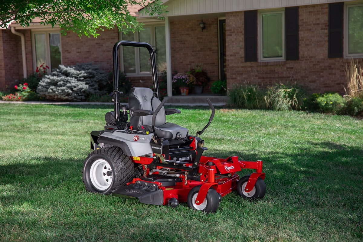 Exmark updates 2022 Radius XSeries zeroturn riding mower Total