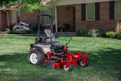 Exmark 22 radius x-series zero-turn ride-on mower