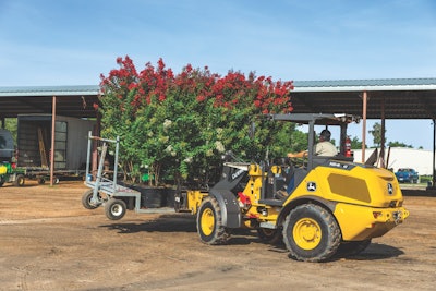 John Deere G-tier 184 compact wheel loader