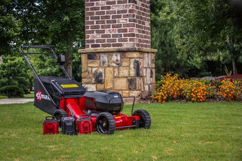 Exmark electric commercial 21 V-Series walk-behind mower | Total ...