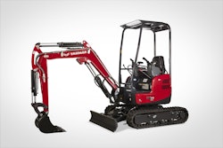 Yanmar ViO17 mini excavator