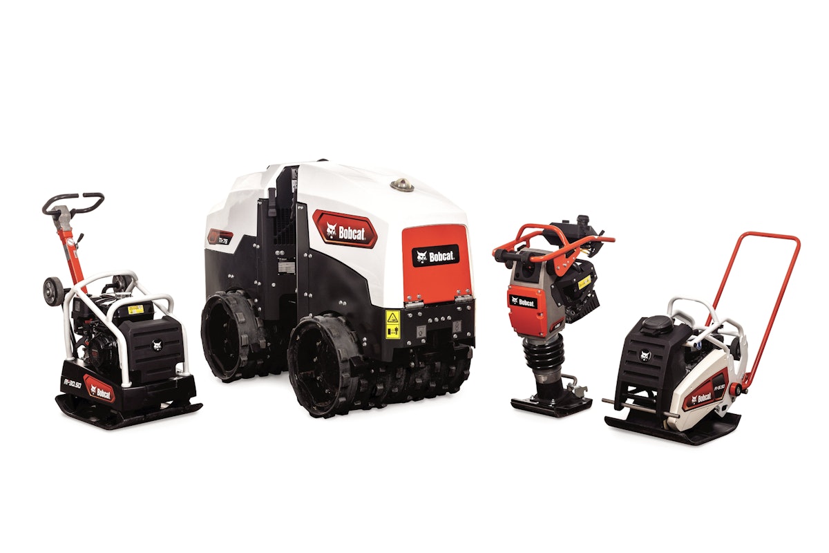 Bobcat launches nine light compaction machines | Total Landscape Care
