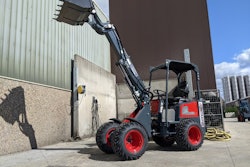 KM130 Tele mini articulated wheel loader