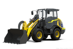 Komatsu Moog Electric Compact Wheel Loader Prototype