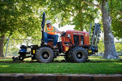 Ditch Witch PT37 ride-on trencher