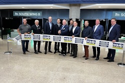 The ribbon is cut to officially open this year's show.