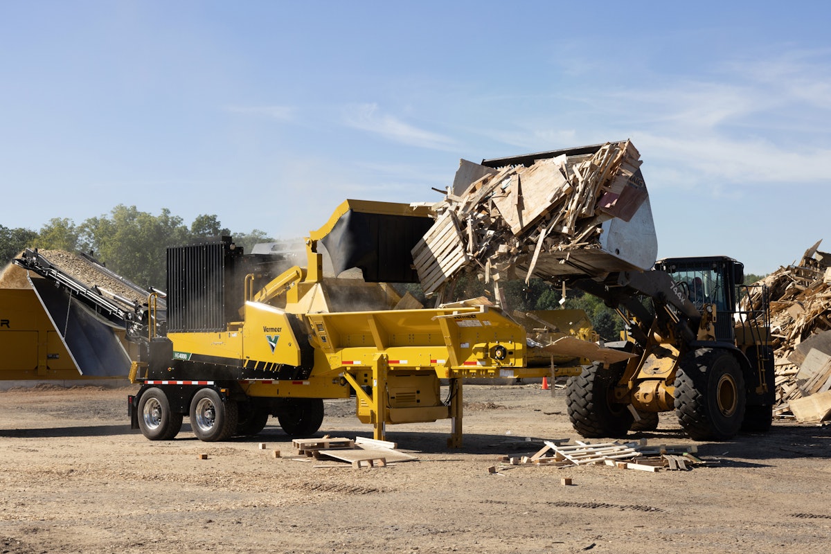 Vermeer launches HG4000 horizontal grinder Total Landscape Care