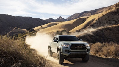 Toyota Tacoma crash test