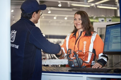 Husqvarna employees