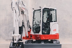 Takeuchi TB350R short tail swing compact excavator