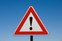 sign with exclamation