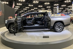 The electric Ram REV 1500 at the Work Truck Show in Indianapolis this past March.