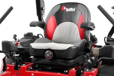 RedMax CZT60TX mower seat
