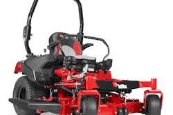 RedMax CZT60TX zero turn mower from side