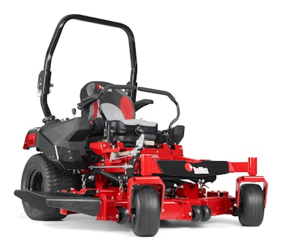 RedMax CZT60TX zero turn mower from side