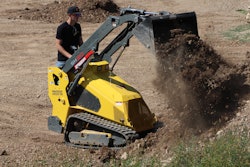 Wacker Neuson SM120 in action