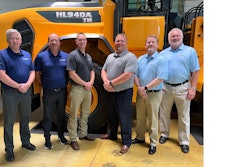 Hyundai compact construction equipment team