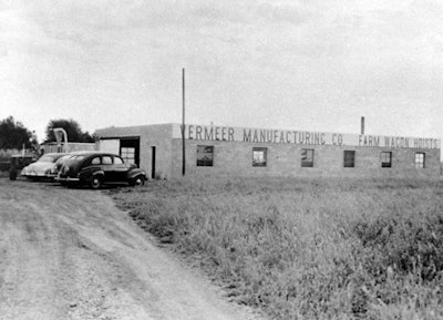 Vermeer's original manufacturing facility in Pella, Iowa