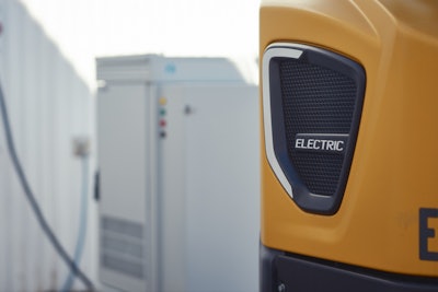 Volvo Construction Equipment electric machine and charger