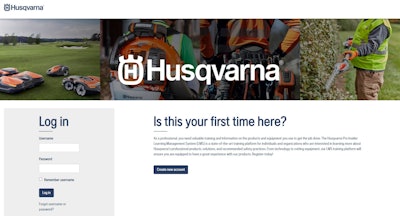 Husqvarna Pro Insider Screenshot
