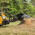 ASV stump grinder