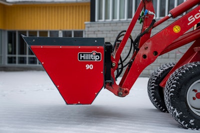 Hilltip IceStriker drop spreader