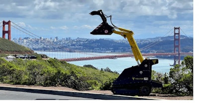 Volteq Sky 1000 battery-powered mini track loader