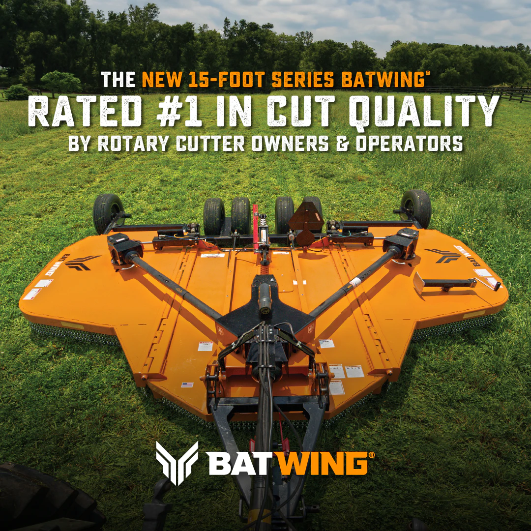 Badwingm Woods announces new Batwing BW15 Flex-wing Cutter | Total Landscape Care