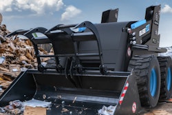 Firstgreen Industries Elise CBL cab-less remotely operated electric skid steer loader