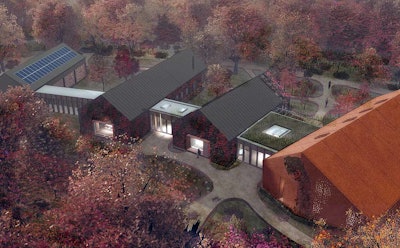 A rendering of the new research lab provided by Snug Architects.