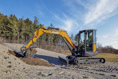 Case Cx50 D Mini Excavator