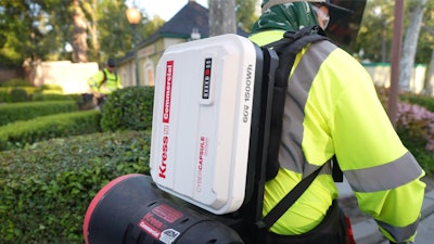 Kress Cyber Capsule On Backpack Blower