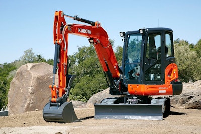 Kubota KX040-4 Compact Exavator