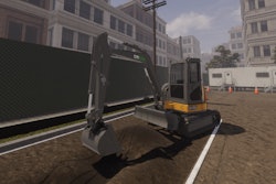 CM Labs Mini Excavator Simulator Training Program