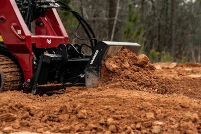 Yanmar CTL grading blade