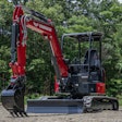 Yanmar ViO35-7 mini excavator