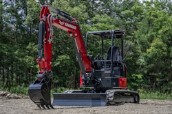 Yanmar ViO35-7 mini excavator