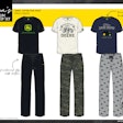 drawings previewing preview of Fall/Holiday 2025 John Deere branded Sleep and Lounge collection
