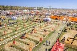 outdoor area at equip expo