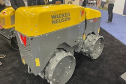 Wacker Neuson RTD-SC4 trench compactor at ARA Show