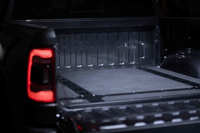 Legend BedBoss floor in pickup truck bed