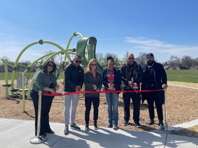 Project EverGreen Milan Park Ribbon Cutting