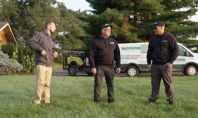 (Left-to-right) Brad, Jeff, and Brett Roberts